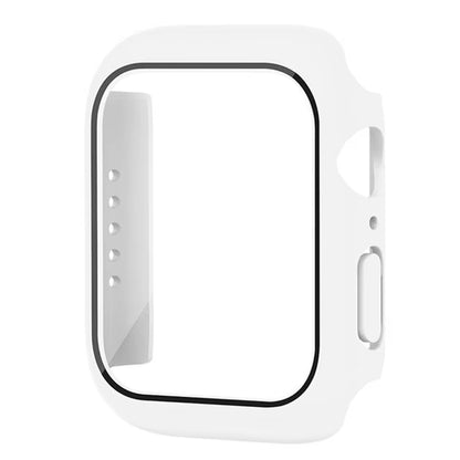 Glass+Cover for Apple Watch Case 9 8 7 6 SE 5 Iwatch Accessorie Screen Protector Apple Watch Serie 44Mm 40Mm 41Mm 45Mm 42Mm 38Mm